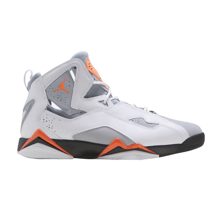 Air Jordan True Flight White Orange Grey