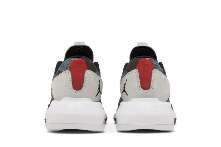 Air Jordan Air 200E Black Smoke Grey Red