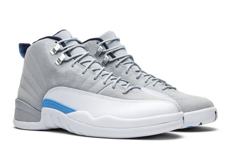 Air Jordan 12 Retro Grey University Blue