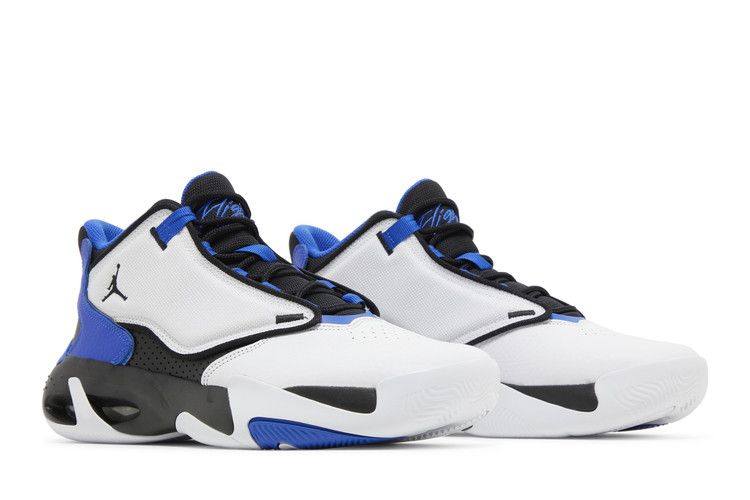 Air Jordan Max Aura 4 White Black Hyper Royal