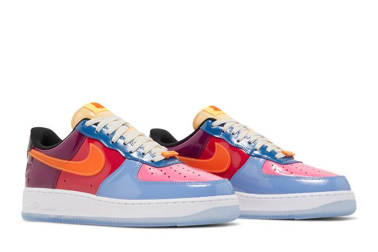 Nike Air Force 1 Low SP Undefeated Multi-Patent Total Orange Sneakers