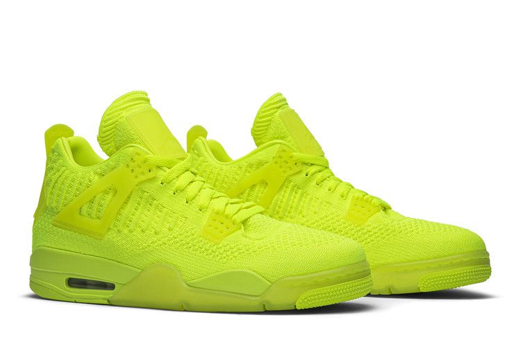 Air Jordan 4 Retro Flyknit Volt