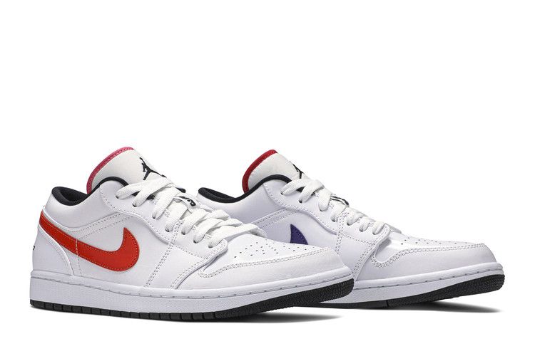 Air Jordan 1 Low White Multi-Color