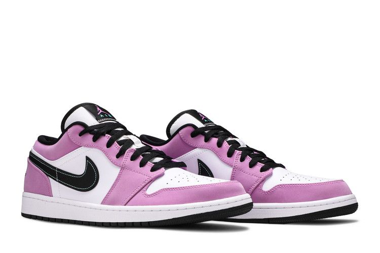 Air Jordan 1 Low SE Violet Shock White Black