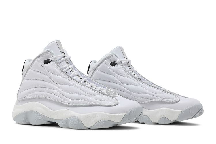 Air Jordan Pro Strong White Silver