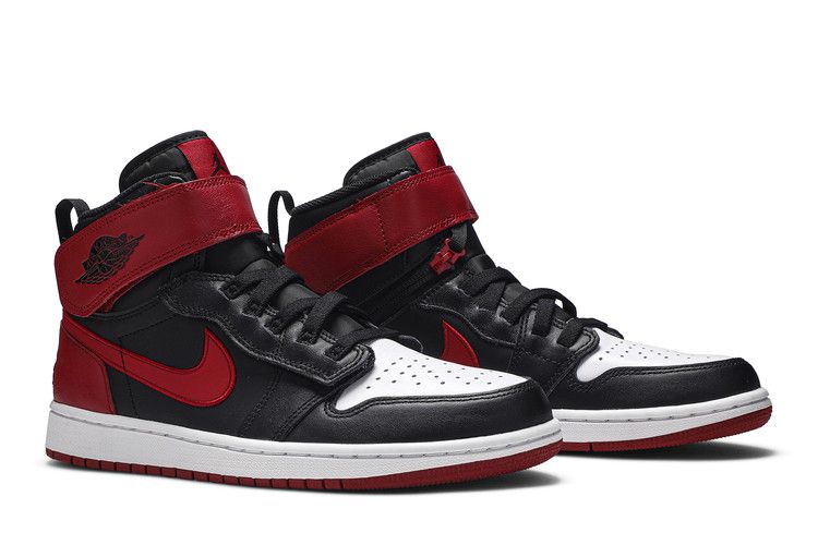 Air Jordan 1 High FlyEase Bred White Toe