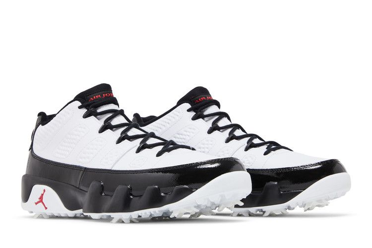 Air Jordan 9 Retro Low Golf White Black True Red