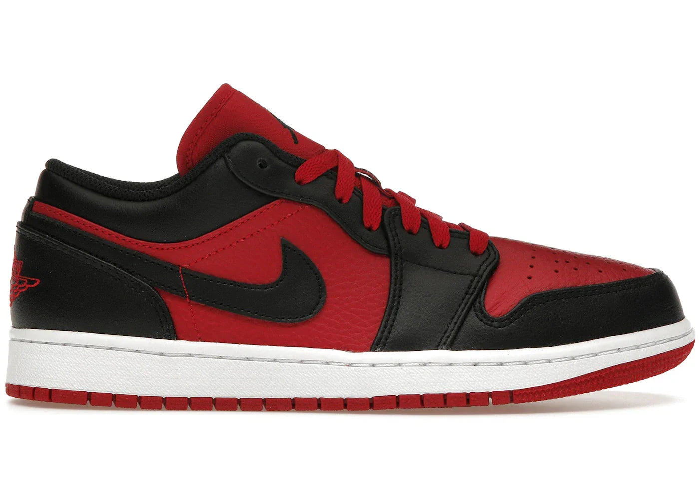 Air Jordan 1 Low Black Gym Red