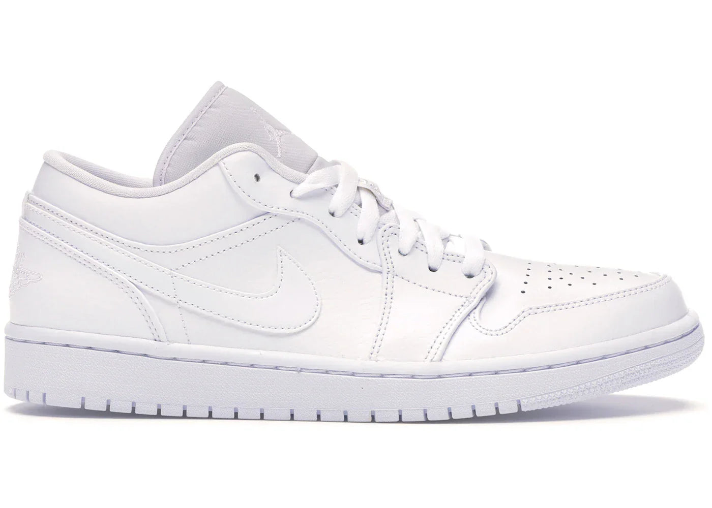 Air Jordan 1 Low Triple White Fog Grey