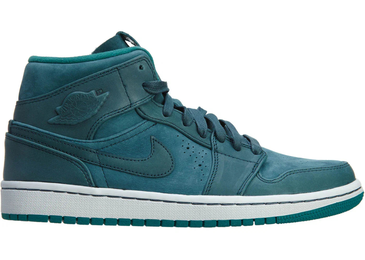 Air Jordan 1 Mid Nouveau Nght Shd Nght Shd-Lsh Tl White