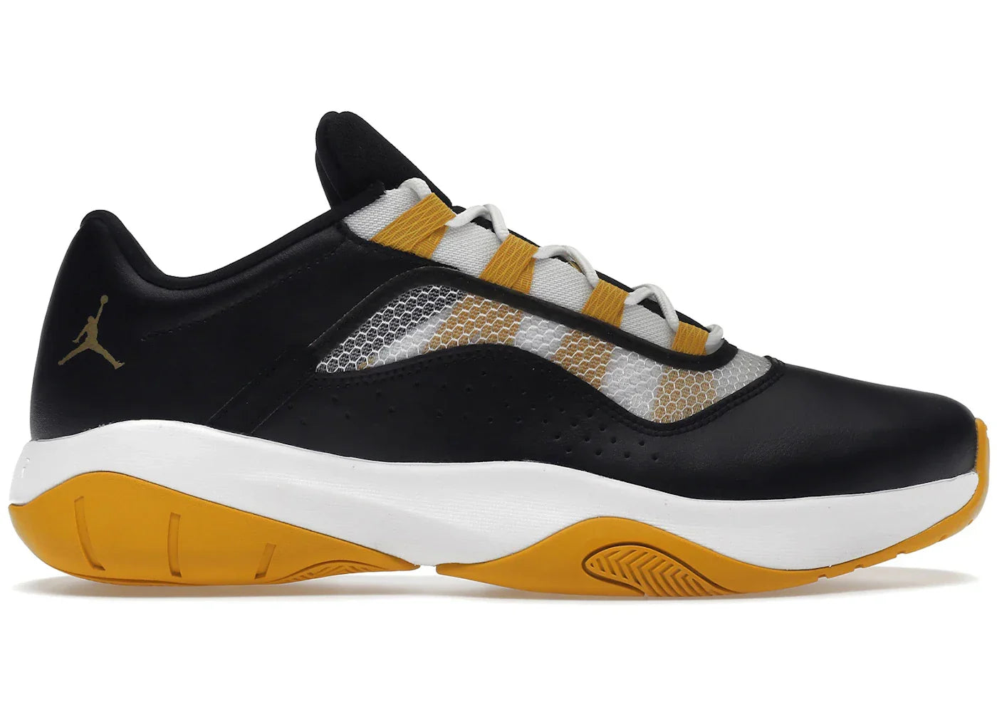 Air Jordan 11 CMFT Low Black Gold White