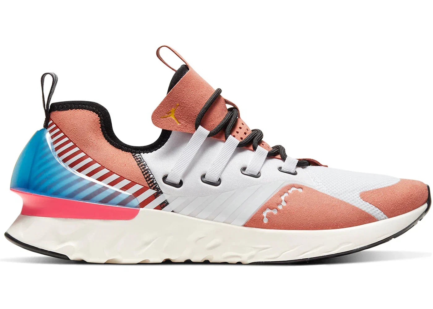 Air Jordan React Havoc SE JSP White Metallic Gold Terra Blush Blue
