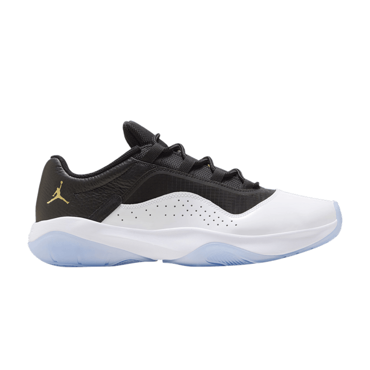 Air Jordan 11 CMFT Low Black White Gold