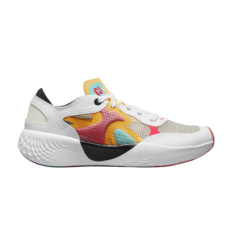 Air Jordan Delta 3 Nitro Low Luka Doncic White Black Dynamic Turquoise