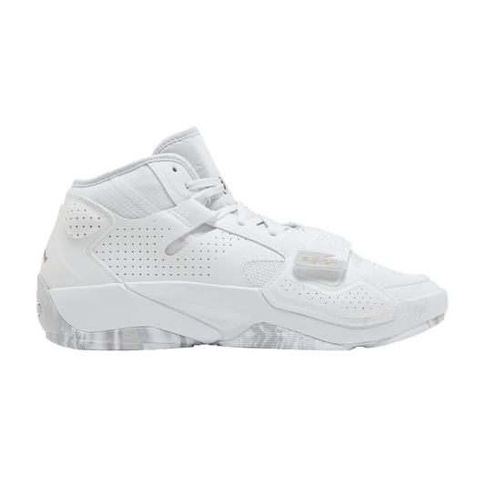 Air Jordan Zion 2 White Metallic Gold