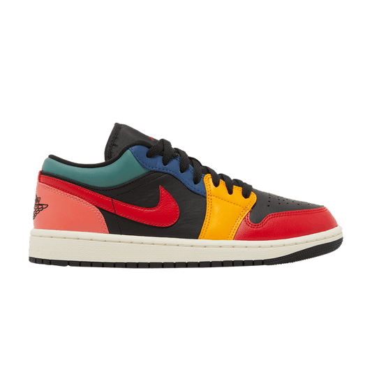 Air Air Jordan 1 Low SE Black Multi-Color (Women's)