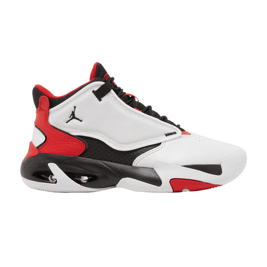 Air Jordan Max Aura 4 White Black University Red