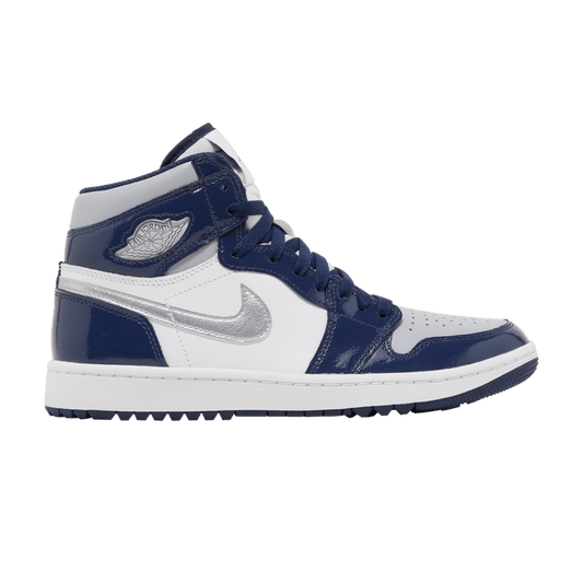 Air Jordan 1 Retro High Golf Patent Midnight Navy