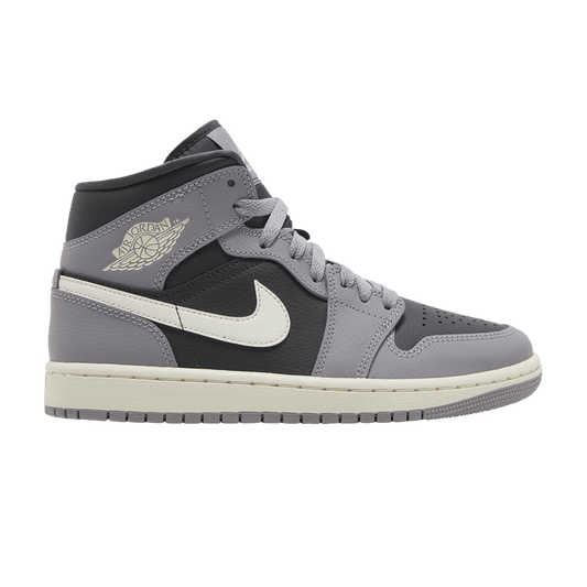 Air Jordan 1 Mid Cement Grey (Women's)