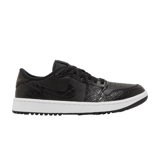 Air Jordan 1 Retro Low Golf Black Croc