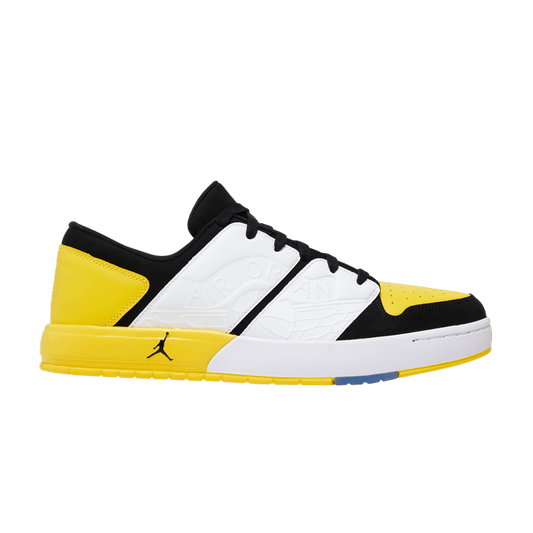 Air Jordan Nu Retro 1 Low Black Tour Yellow White