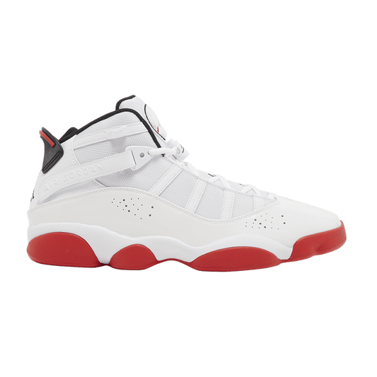 Air Jordan 6 Rings White University Red Black