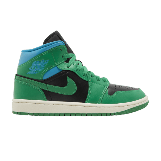Air Jordan 1 Mid Lucky Green Aquatone (Women's)