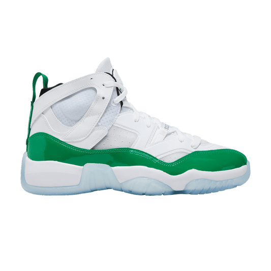 Air Jordan Jumpman Two Trey White Black Lucky Green