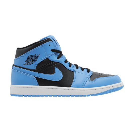 Air Jordan 1 Mid University Blue Black