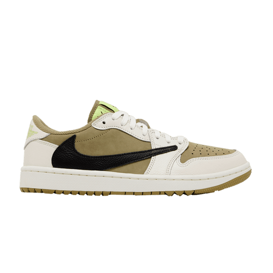 Air Jordan 1 Retro Low Golf Travis Scott Neutral Olive
