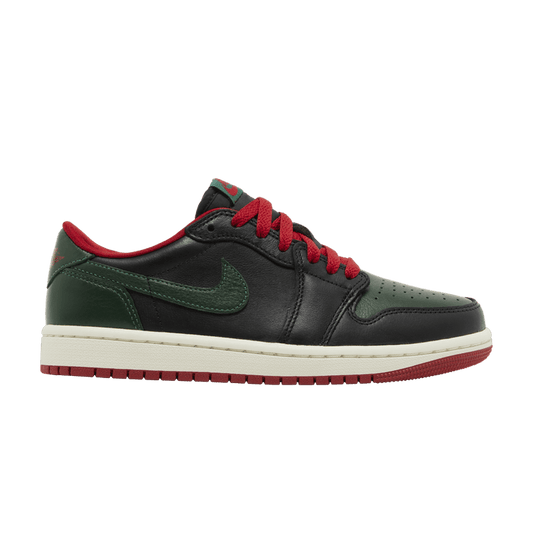 Air Jordan 1 Retro Low OG Gorge Green Varsity Red (Women's)