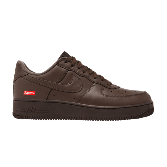 Nike Air Force 1 Low Supreme Baroque Brown Sneakers