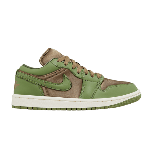 Air Jordan 1 Low SE Brown Kelp Sky J Light Olive (Women's)