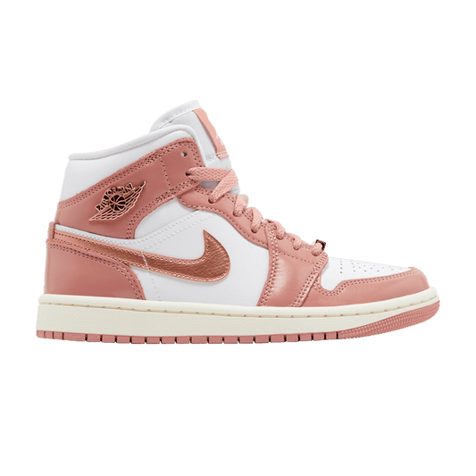 Air Jordan 1 Mid SE Red Stardust (Women's)