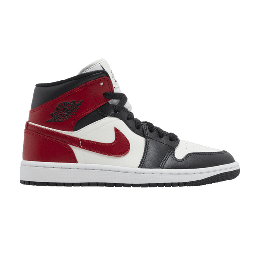 Air Jordan 1 Mid Gym Red Off Noir (Women's)
