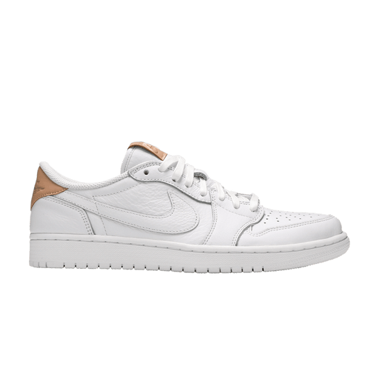 Air Jordan 1 Retro Low OG White Vachetta