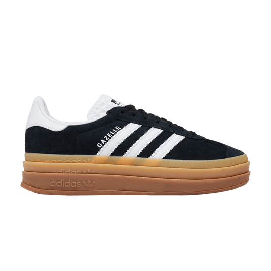 adidas Gazelle Bold Black White Gum (Women's)