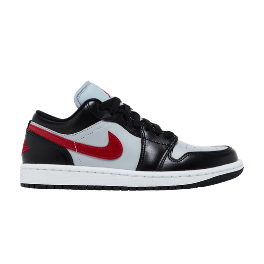 Air Jordan 1 Low Wolf Grey Gym Red (Women's)