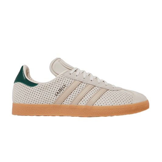 adidas Gazelle Aluminium Wonder Beige Collegiate Green