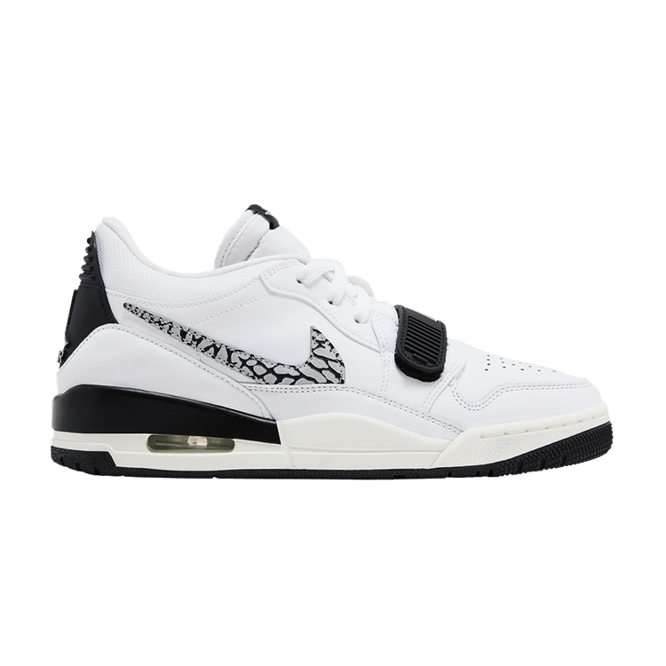 Air Jordan Legacy 312 Low White Black Elephant Swoosh