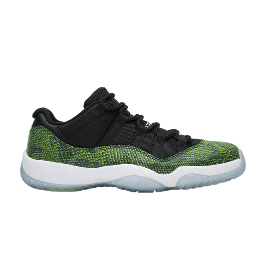 Air Jordan 11 Retro Low Green Snakeskin