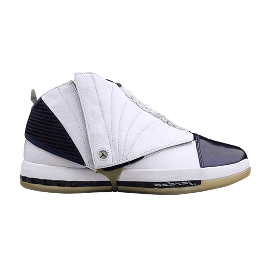 Air Jordan 16 OG White Midnight Navy