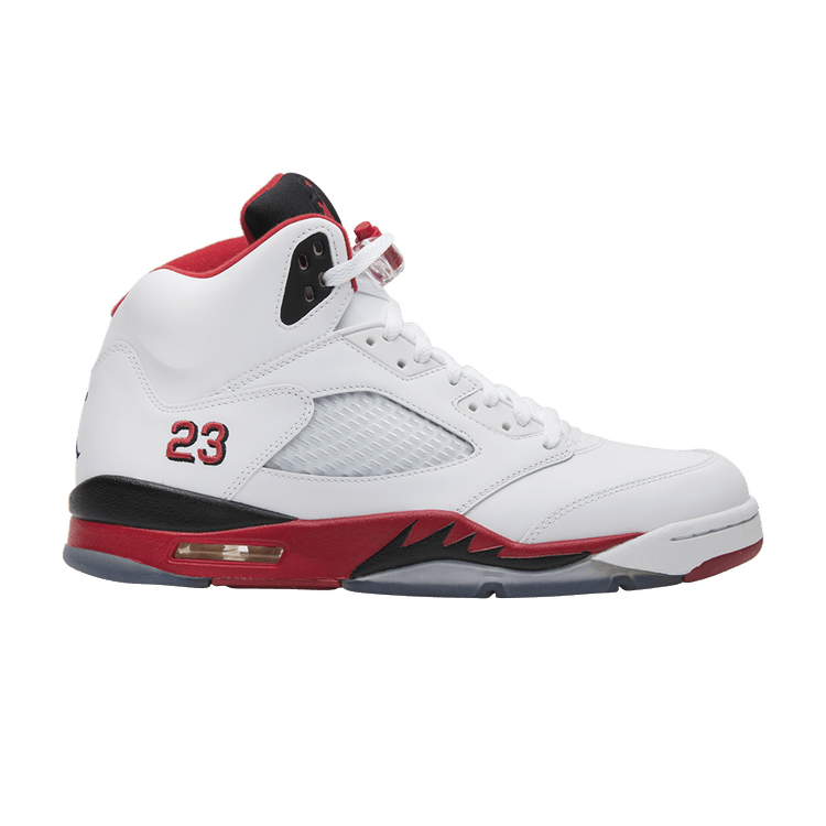Air Jordan 5 Retro Fire Red Black Tongue (2013)