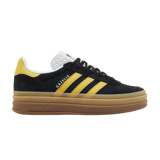 adidas Gazelle Bold Black Bold Gold (Women's)