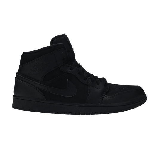 Air Jordan 1 Mid Triple Black (2014)