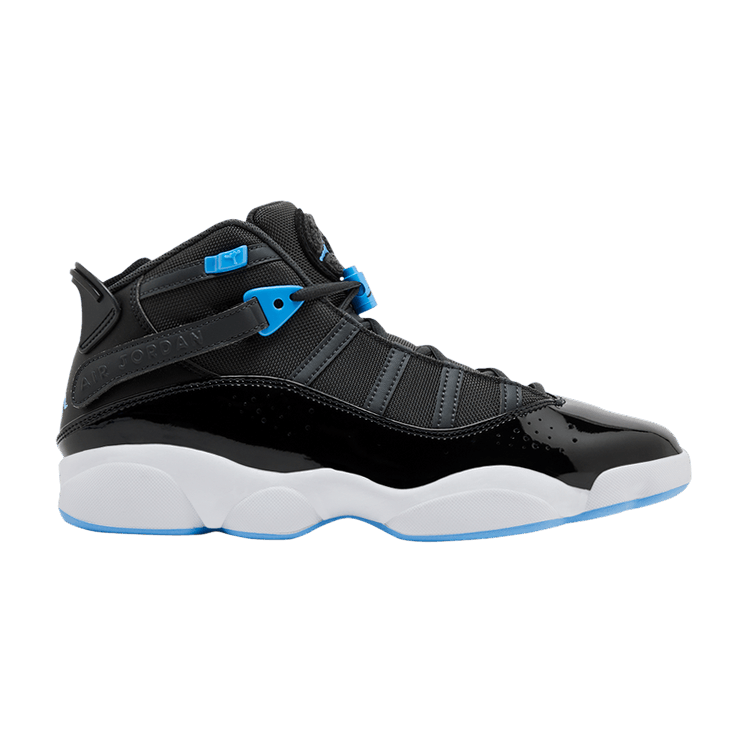 Air Jordan 6 Rings Anthracite University Blue