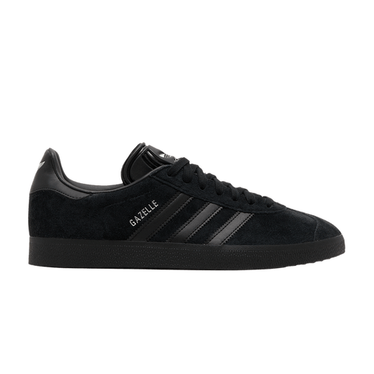 adidas Gazelle All Black Silver Metallic