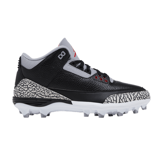 Air Jordan 3 Mid Retro TD Black Cement