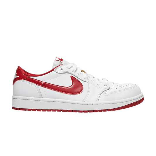 Air Jordan 1 Retro Low White Varsity Red