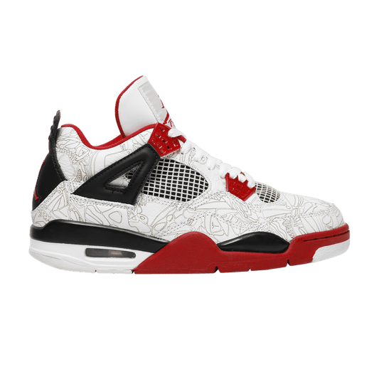 Air Jordan 4 Retro White Laser